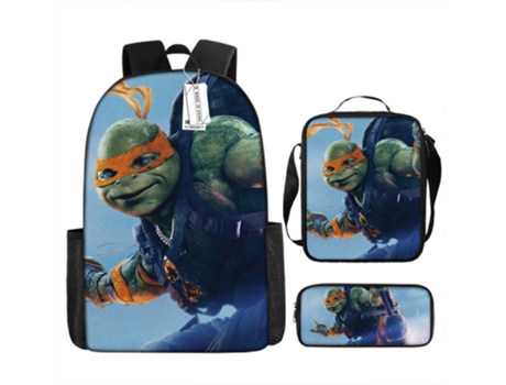 Conjunto de tres piezas de Mochila KOHREE Teenage Mutant Ninja Turtles