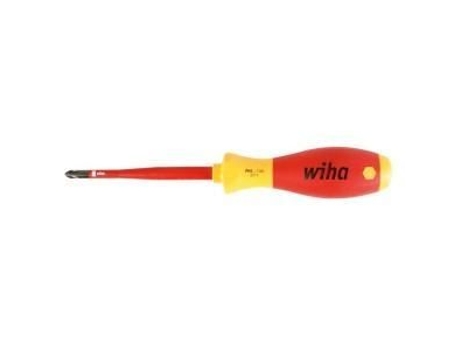 Destornillador Phillips Slimfix Softfinish Ph2X100Mm Protección Eléctrica Estándar WIHA