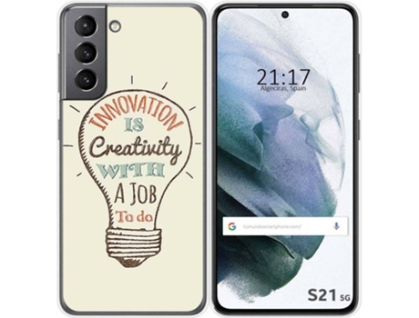 Carcasa Samsung Galaxy S21 5G TUMUNDOSMARTPHONE Creativity Multicolor
