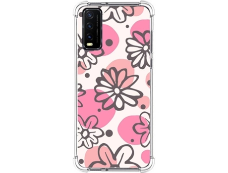 Carcasa Vivo Y20s TUMUNDOSMARTPHONE Dibujos Antigolpes Flores 09 Multicolor