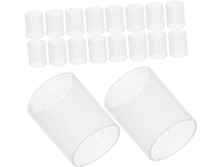 Rellenos De Almohada De Tubo De Pe Transparente Para Cojines, Relleno Ligero Y Compacto