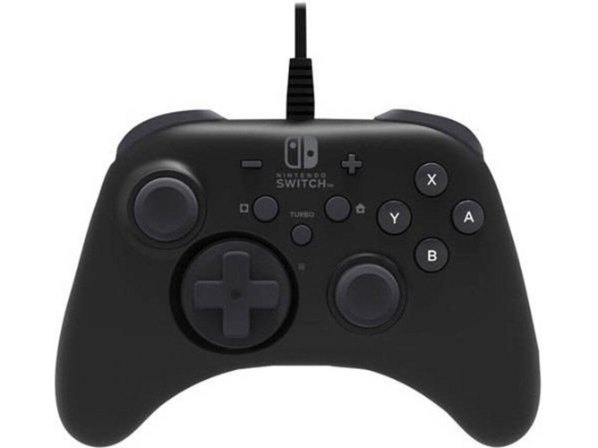 Mando con cable HORIPAD para Nintendo Switch (Negro)