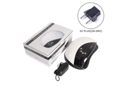 Lámpara de uñas de gel UV con pantalla LCD y 42 perlas con ventilación LY EBIKE (inalámbrica)