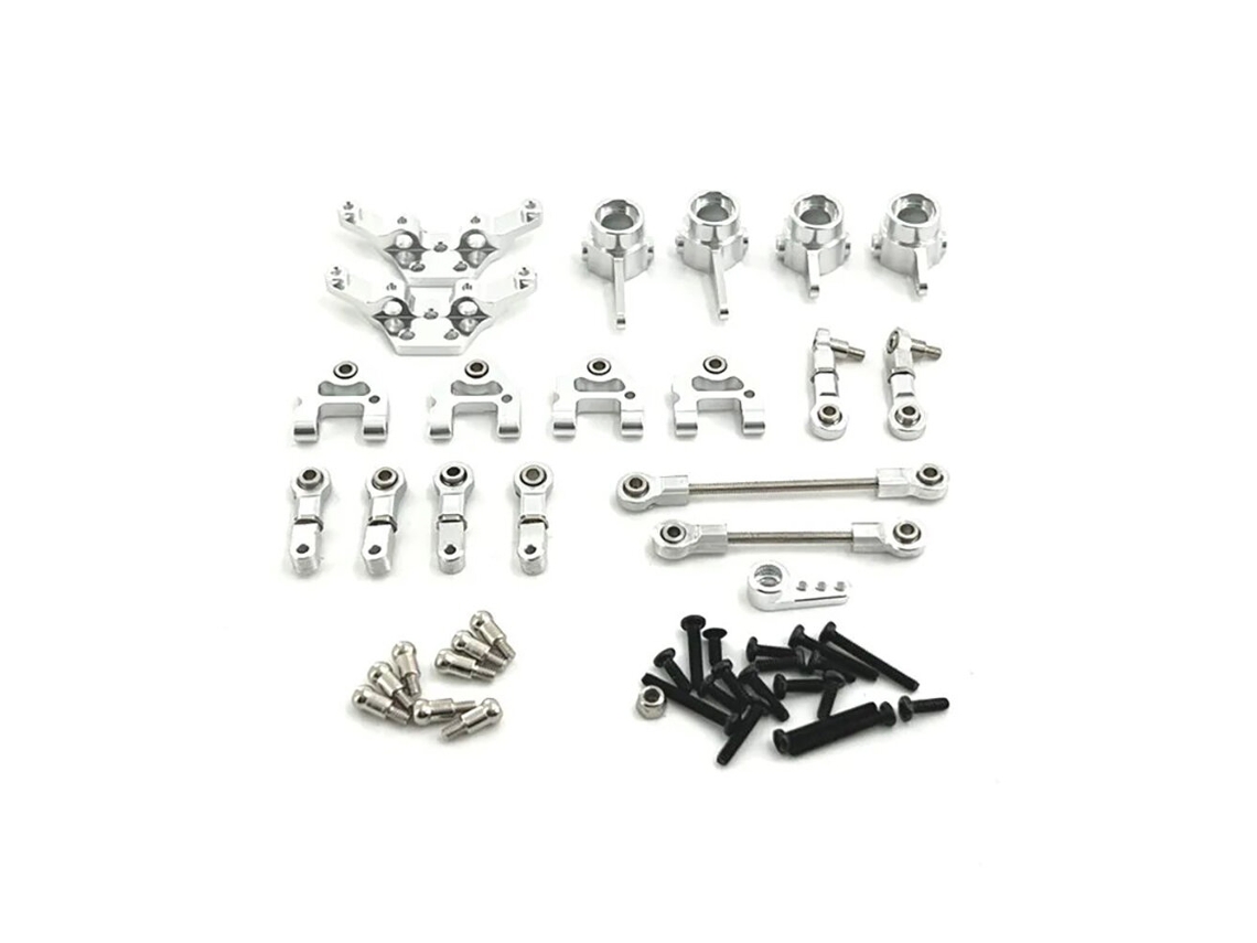 Kit De Piezas Metálicas De Titanio Mejoradas Para Coches Rc Wltoys 284161 284131 284010 284131 K989 K979 K969 P929 P939 1/28.