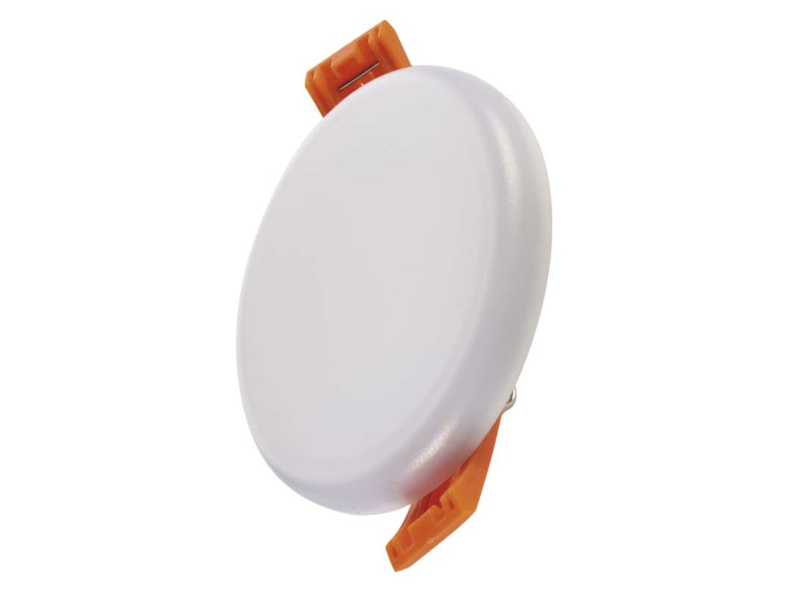 EMOS Panel LED de 75mm, Redondo, Incorporado, Blanco Neutro de 6 W
