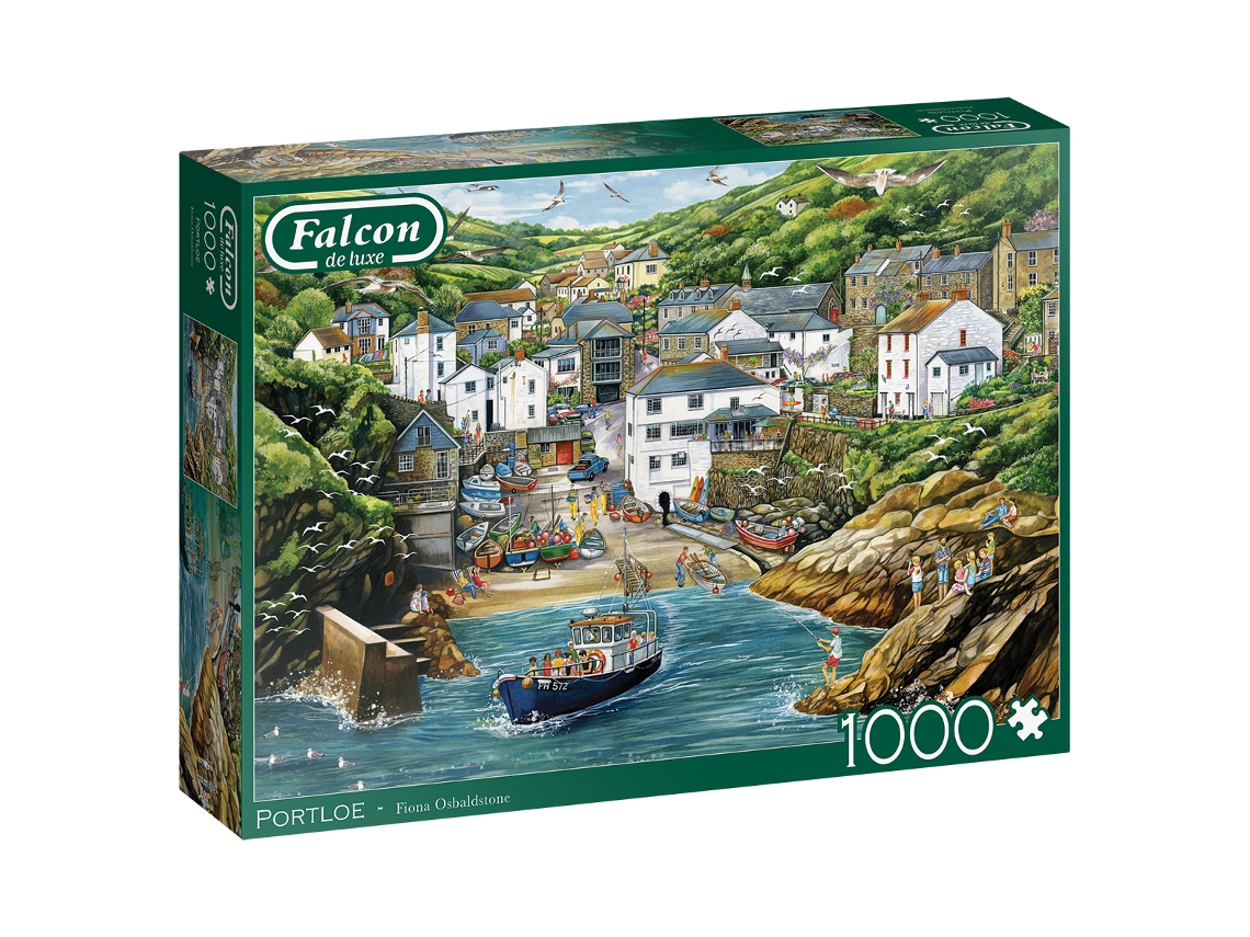 Puzzle Falcon de luxe Portloe 1000 pcs rompecabezas 1000 pieza(s) Ciudad