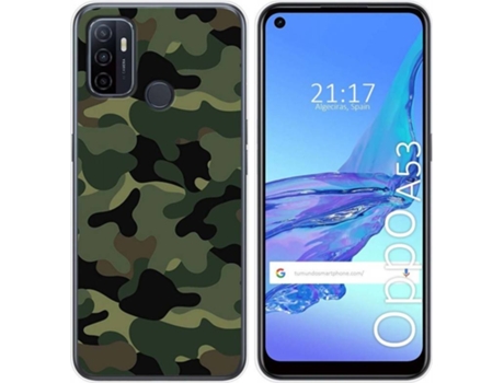 Carcasa Oppo A53 / A53s TUMUNDOSMARTPHONE Camuflaje