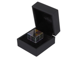 Prisma Cuadrado Decorativo De Cristal Óptico Con Caja De Almacenamiento