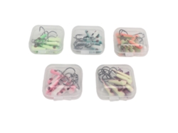 50 Encendedores Para Pesca En Hielo Con Puntas De Acero Al Carbono De Alta Resistencia, Kit De Pesca Portátil.