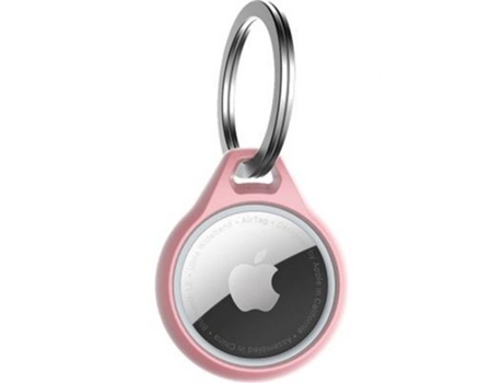 ITSKINS Estuche AirTag reforzado sólido AirCover Rosa