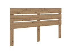 Maison Exclusive - Cabecero Roble Artesanal 160 Cm Madera De Ingeniería