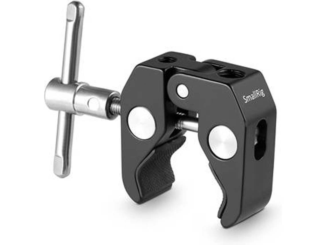 SmallRig 735 Super Clamp con rosca de 1/4" y 3/8"