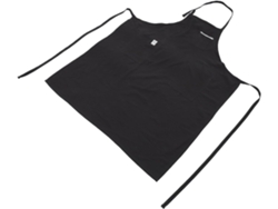 Delantal De Cocina De Algodón Gris Oscuro Sin Mangas Con Toalla Colgante, Talla Única Ajustable.