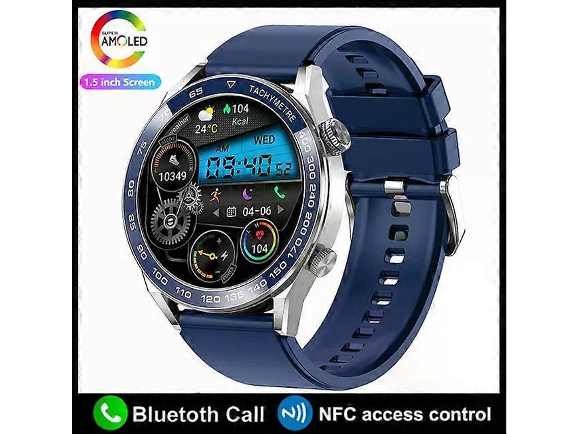 Reloj inteligente NFC para adultos 3 Pro, pantalla HD, control del ritmo cardíaco, Bluetooth, llamadas, IP68, resistente al agua, 2025, nuevo Ly Ebike