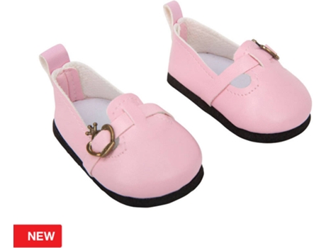 Set de Accesorios de Muñecas ARIAS Set Zapatos Rosa para Muñecos 45 cm 2022 (9 x 9 x 5,5 cm)