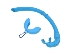 Manguera de respiración para snorkel, snorkels plegables de silicona flexible con diseño de snorkel seco, boquilla suave y hebilla fija para