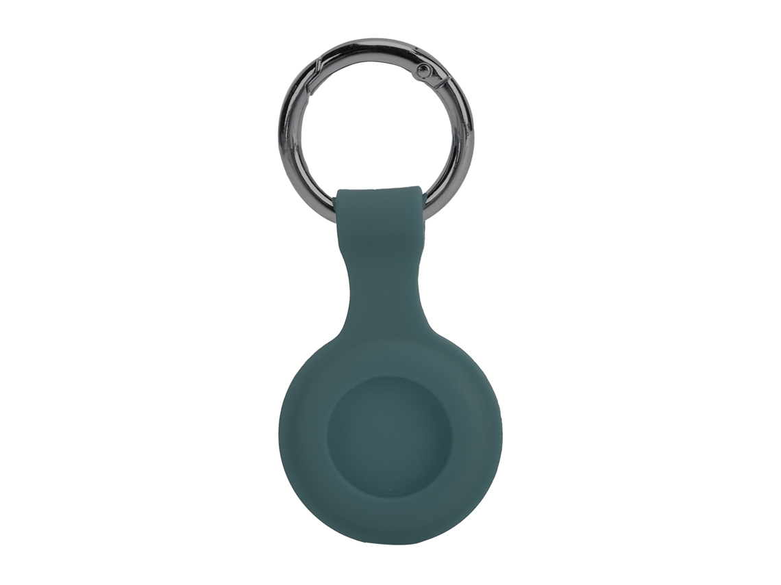Funda protectora de silicona con accesorio antipérdida y llavero