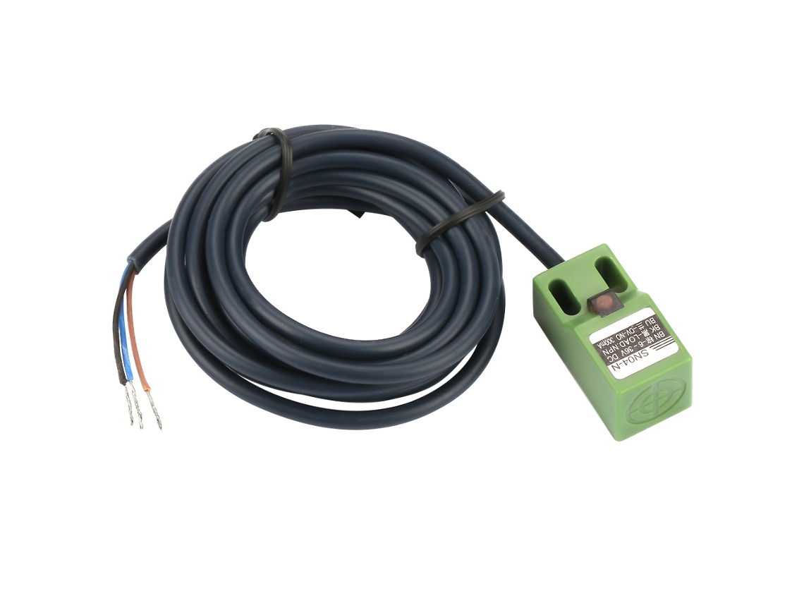 Sensor De Proximidad Npn Sn04-n Fabricado En Material Abs Con Una Distancia De Detección De 4 Mm.