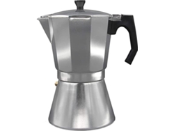 - Mokka induccion 9AL, cafetera de aluminio, 9 tazas BASTILIPO