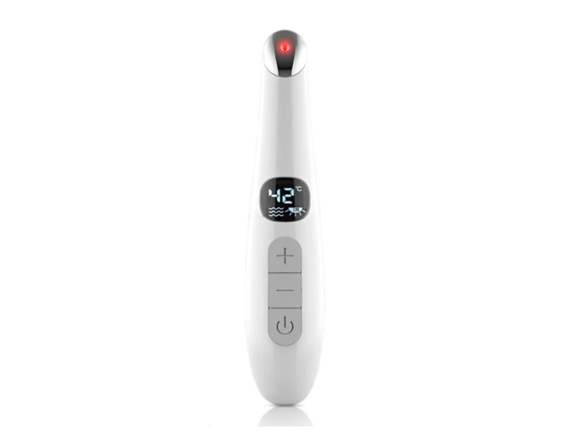Varinha Para Levantamento De Olhos Luz Vermelha Vibratória 3 Em 1 Tela Lcd De 98 F A 113 F Massageador De Olhos Para Olhos Secos Olh Yizhood