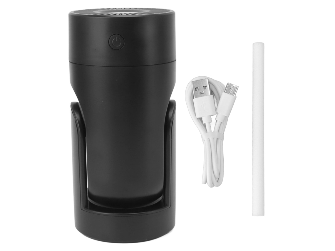 Mini humidificador portátil con pulverización automática y vapor frío USB para dormitorio y escritorio.