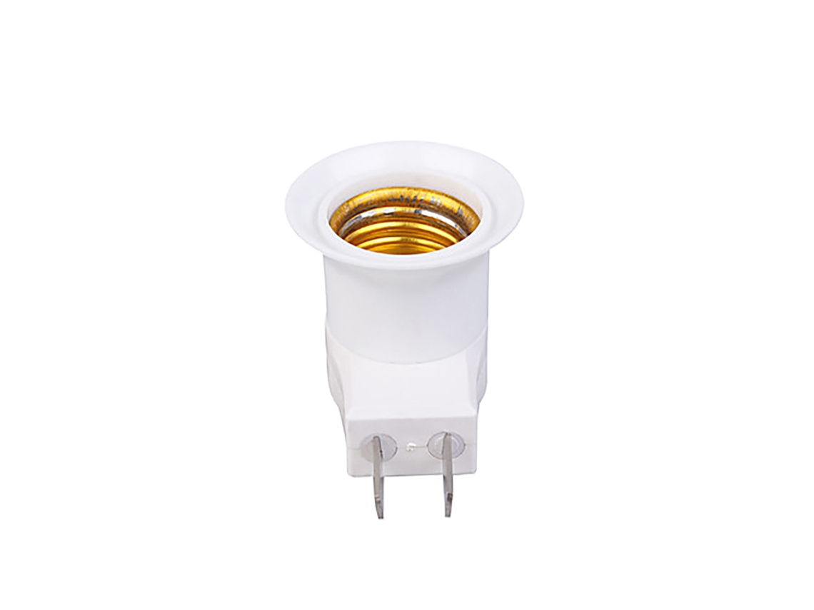 2026-3pcs Adaptador De Enchufe Us A E26/e27 Con Interruptor On/off Para Bombillas Led, Soporte De Socket Convertidor
