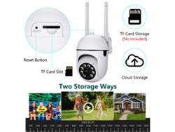 Câmara Wifi Ptz Interior E Exterior, Câmara De Segurança Residencial Sem Fio