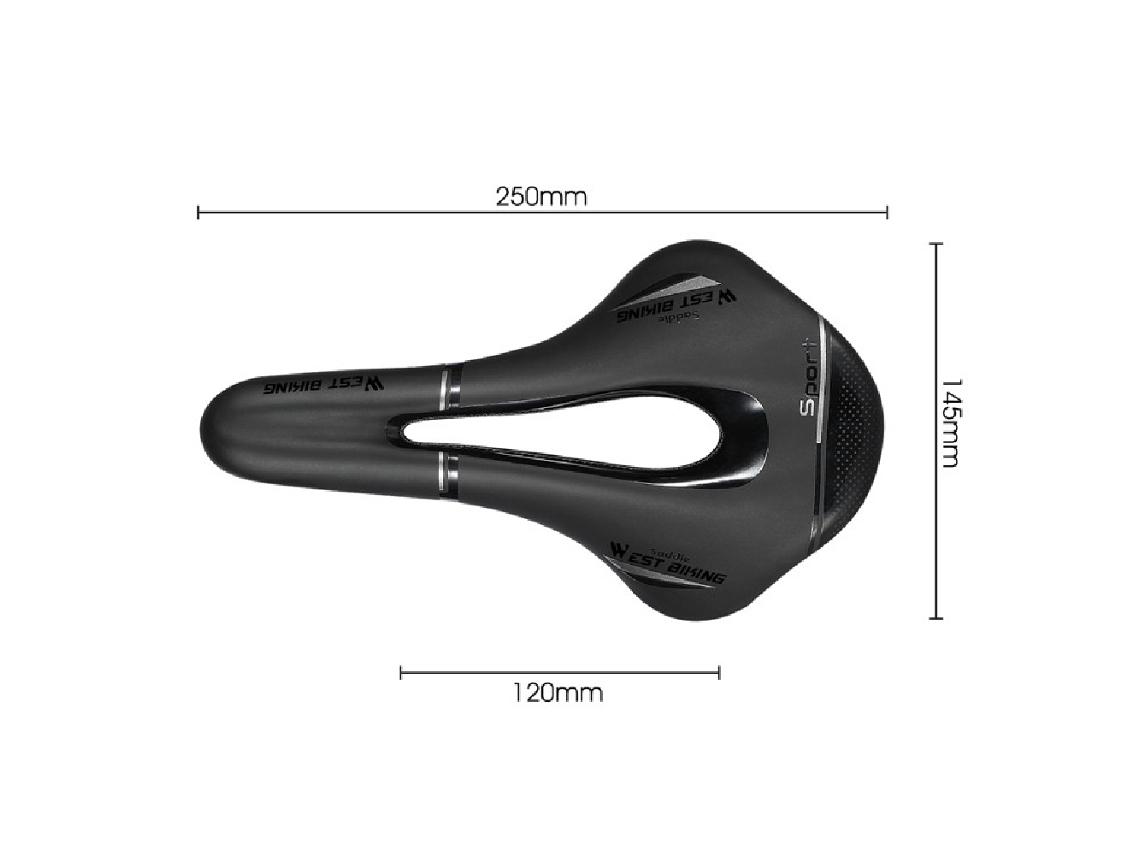 Sillín De Bicicleta Cómodo Con Diseño Ergonómico, Ventilación, Funda Para La Lluvia Y Material De Pu Para Bicicletas De Montaña Y De Carretera.