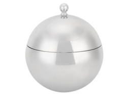 Cubitera De Acero Inoxidable Con Tapa Aislante De Doble Pared Para Fiestas Y Bodas, 2 Litros.