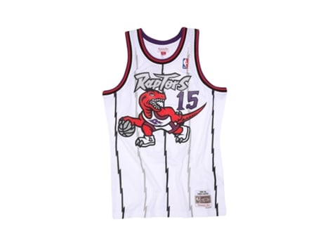 Camiseta para Hombre MITCHELL & NESS Nba Toronto Blanco para Baloncesto (Talla:M)