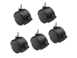 Ruedas Nailon Plástico Para Muebles Ideal Para Uso