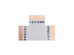 Conector T Para Tiras Rgb+Cct Pin - 12mm LEDBOX