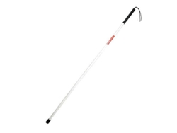 Bastón plegable para personas ciegas, bastón portátil de 123 cm/48,4 pulgadas, muleta de soporte extraíble de aleación de aluminio (se pliega en 4 posiciones seleccionables).