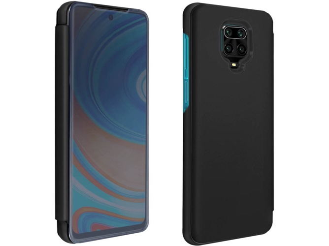 Funda Xiaomi Redmi Note 9 Pro, Pro Max AVIZAR Espejo Negro