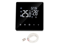 Termostato Digital Programable Con Pantalla Lcd Y Wifi Para Calefacción Eléctrica Por Suelo Radiante En Hogares Y Hoteles.