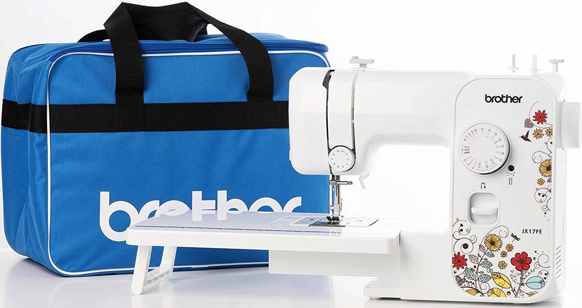 Máquina de Coser BROTHER JX17FE+WT13+BORBRO