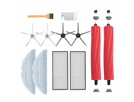 Para xiaomi mijia roborock s7 t7plus filtro mop pano escova lateral principal