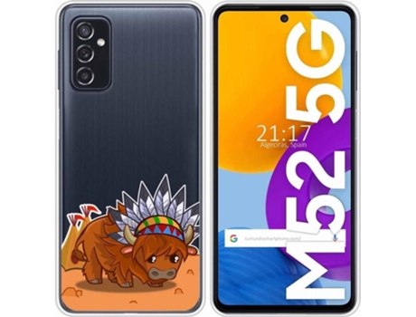 Carcasa Samsung Galaxy M52 5G TUMUNDOSMARTPHONE Bufalo Multicolor