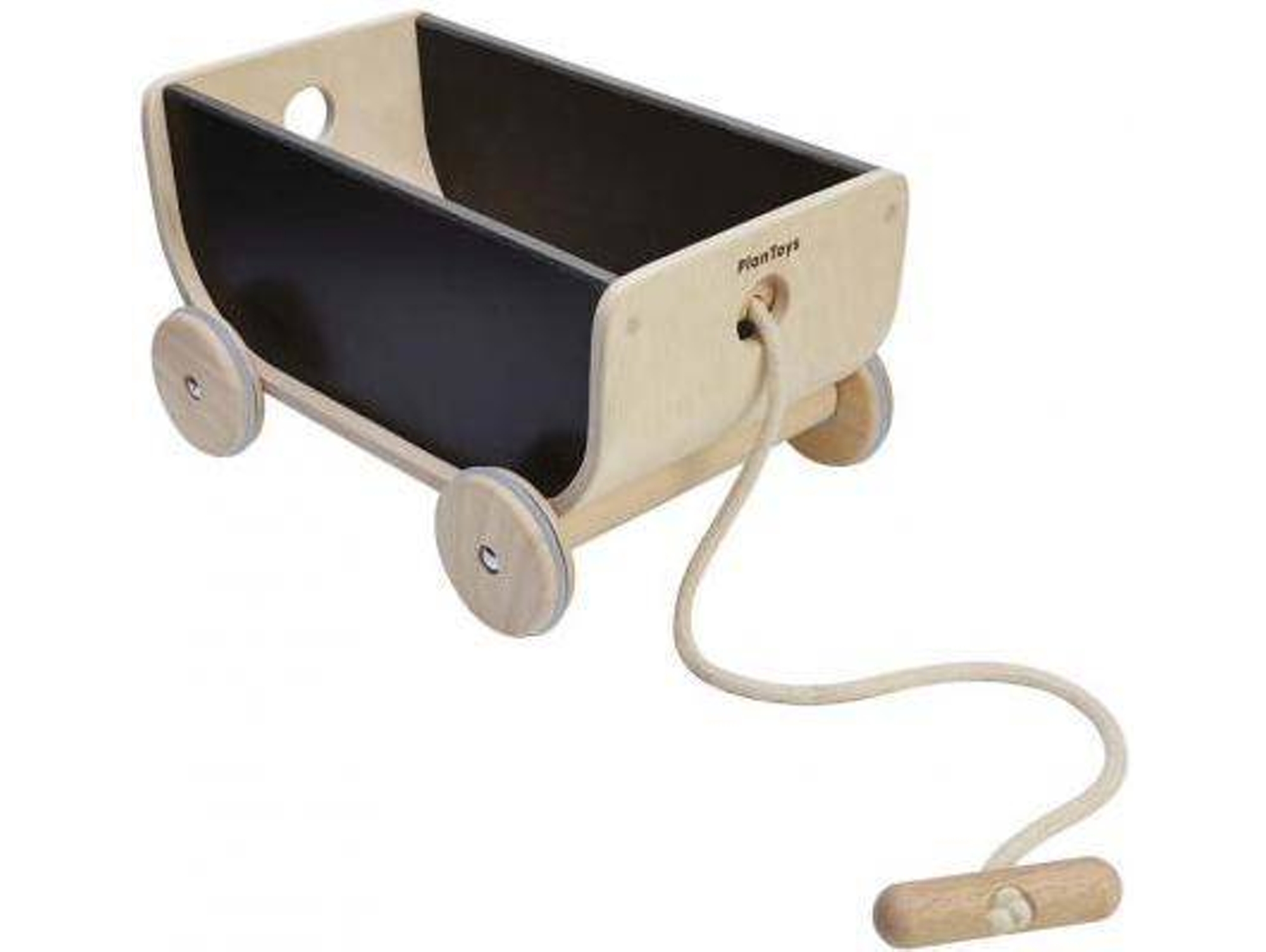 Carrito Vagón PLAN TOYS Negro