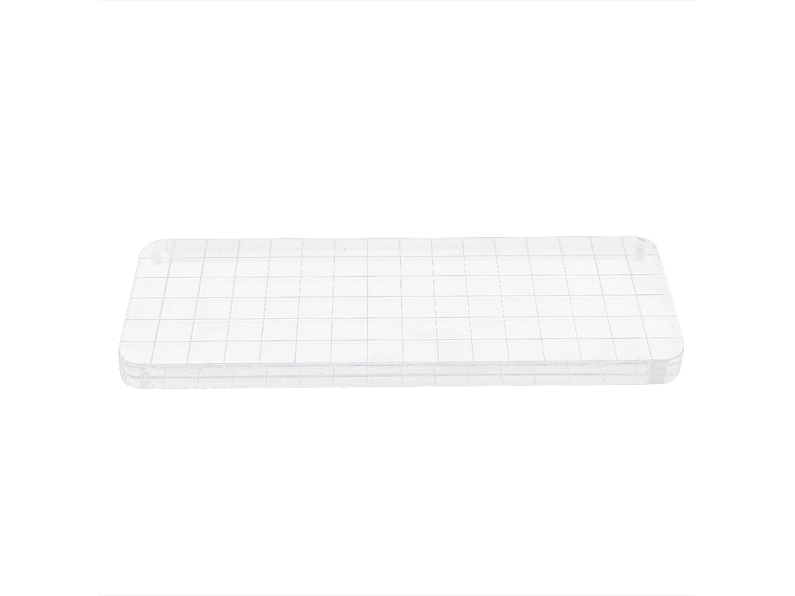 TRUYUETY Placa de Acrílico 9mm - Herramienta para Escultura en Arcilla Transparente, Accesorios de Sellado
