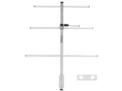 Antena VHF larga para acceso a radio walkie talkie