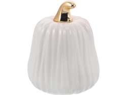 Adorno Calabaza Cerámica Blanca Pequeña Decoración 12 7 9 Estatua Decorativa Otoño Oficina Hogar Festival