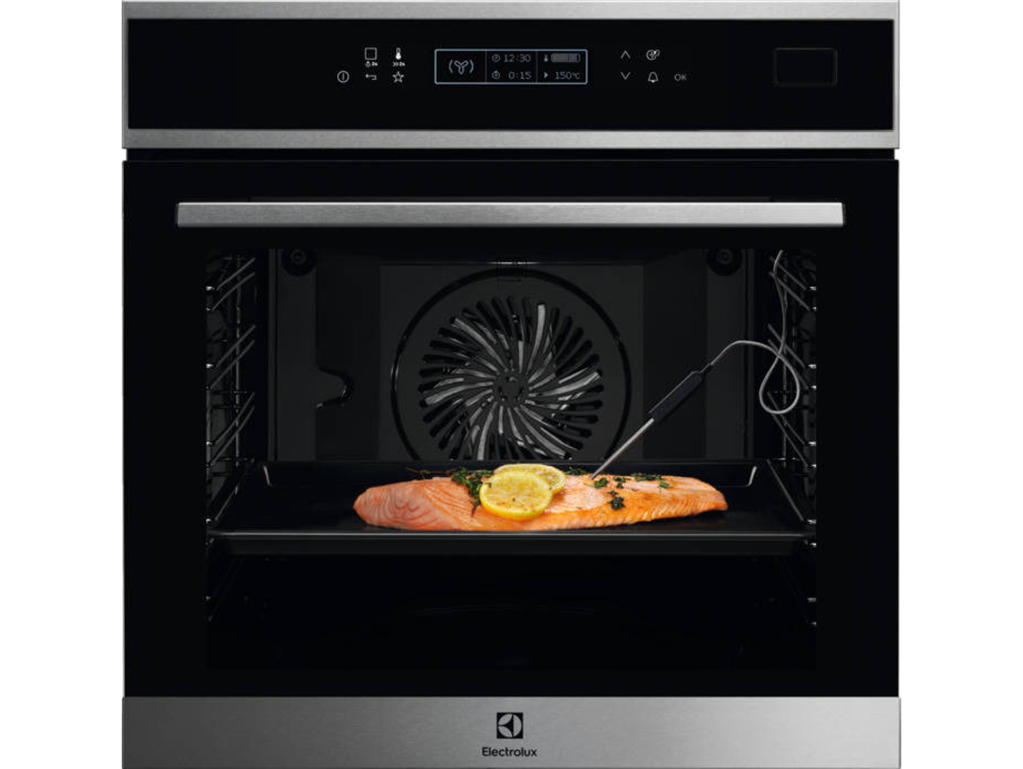 Horno a Vapor ELECTROLUX EOB8S31X (70 L - 59.5 cm - Hidrolítico - Inox)