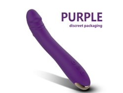 Vibrador De Silicona Suave De 10 Modos Para Mujer (prpura) Yizhood