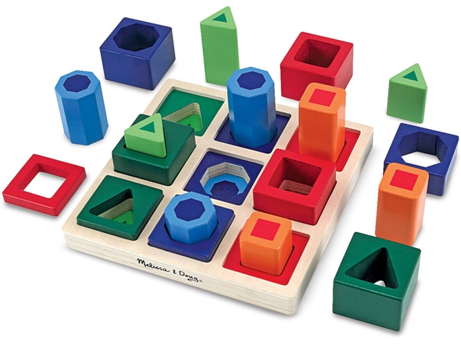 Juguete Educativo MELISSA & DOUG Shape Sequence Sorting Set