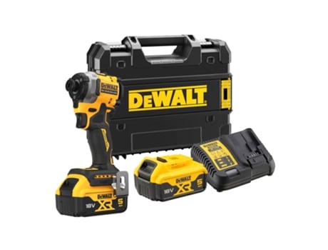 DEWALT DCF850P2T-QW Atornillador Impacto compacto sin escobillas XR 18V Li-Ion 5Ah 1/4"
