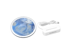 2026-lámpara De Mesa De Arena Móvil Quicksand Con Usb, Protectora De Ojos, Decoración Artística Para Dormitorio Y Sala, Azul