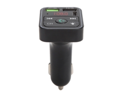 Reprodutor De Mp3 Para Carro Com Luz Ambiente Bluetooth 5.0 Fm Transmissor Multifuncional