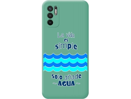 Carcasa Xiaomi Redmi Note 10 5G TUMUNDOSMARTPHONE Agua Verde