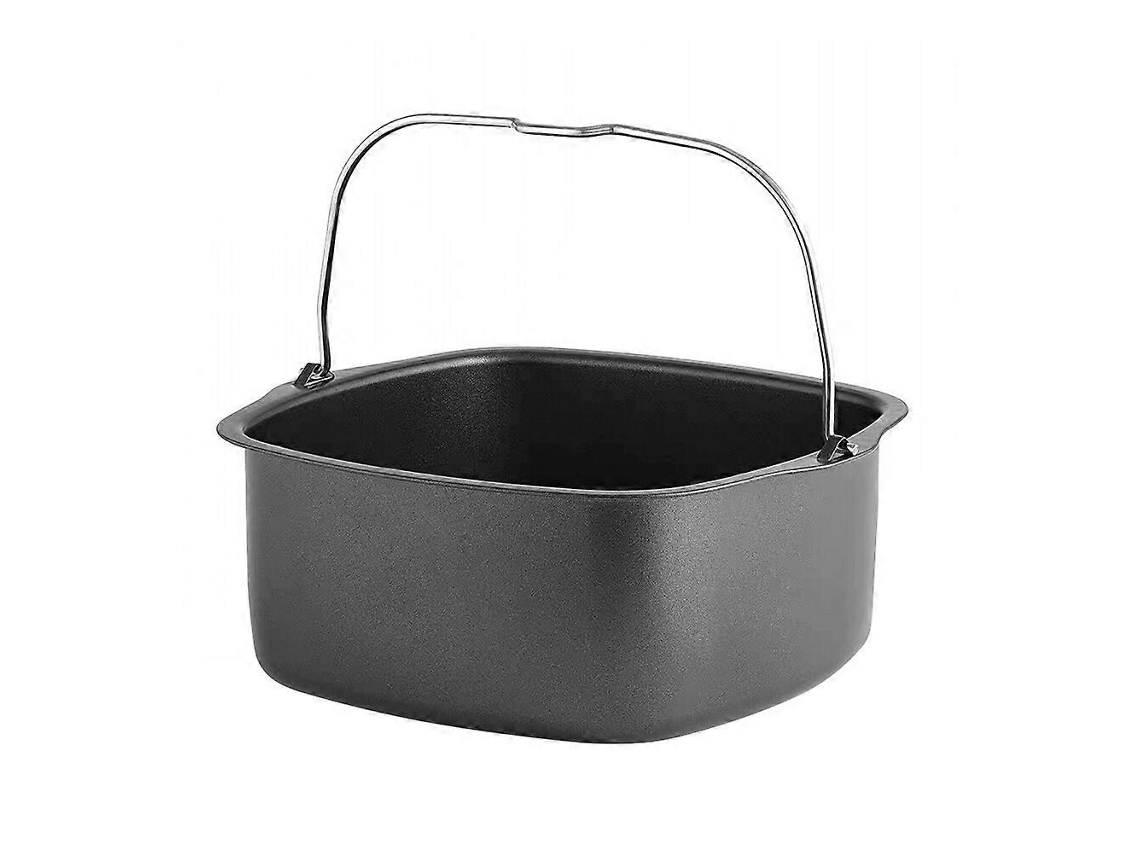 Accesorio para freidora de aire Siurn con cesta para tarta cuadrada de 7 pulgadas